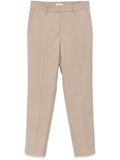 Boglioli Tapered Trousers In Braun