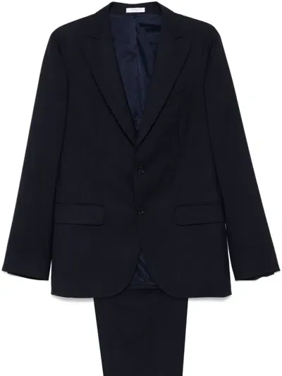 Boglioli Virgin Wool Suit In Blue