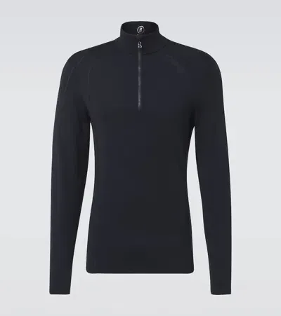 Bogner First Layer Harry Half-zip Sweatshirt In Black