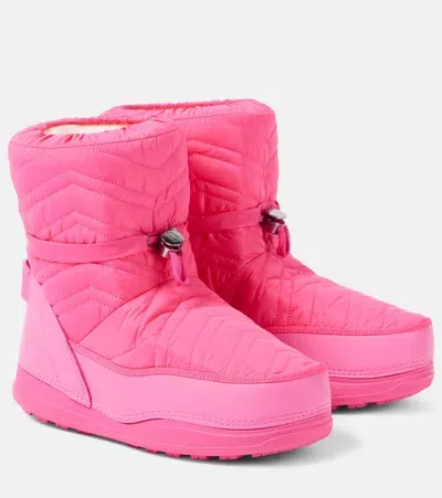 Bogner La Plagne 12 Snow Boots In Pink