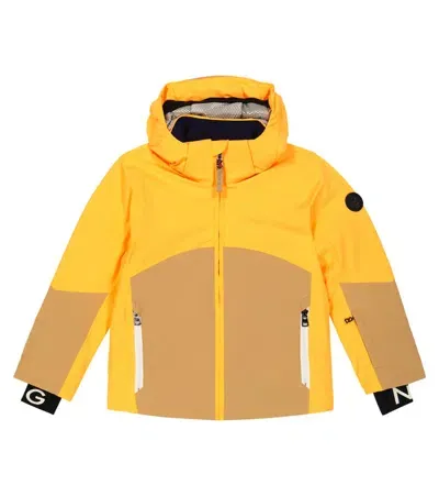 Bogner Kids' Tomy Ski Jacket In Orange