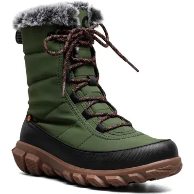 Bogs Cedar Quilted Waterproof Boot In Cargo