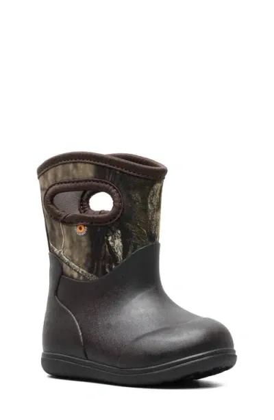 Bogs Kids' Classic Solid Waterproof Rain Boot In Mossy Oak