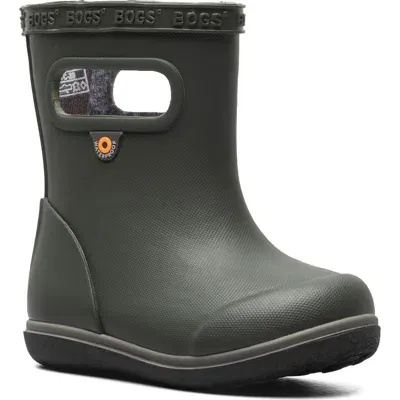 Bogs Skipper Ii Waterproof Rain Boot In Dark Green