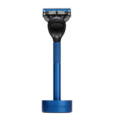 Bolin Webb Generation Razor And Stand Set In White