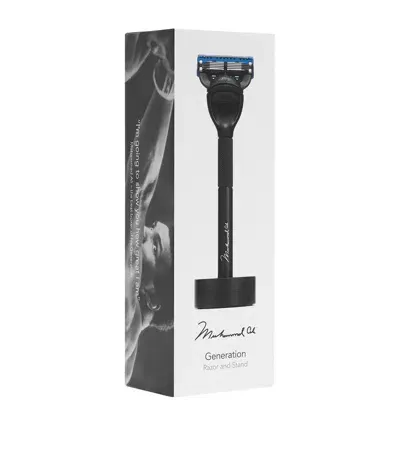 Bolin Webb Muhammad Ali Razor Set In White