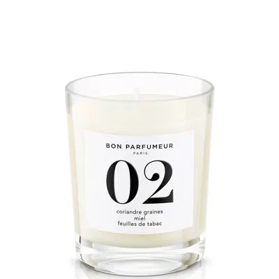 Bon Parfumeur 02 Seed Of Coriander Honey Tobacco Leaf Candle 180g In White