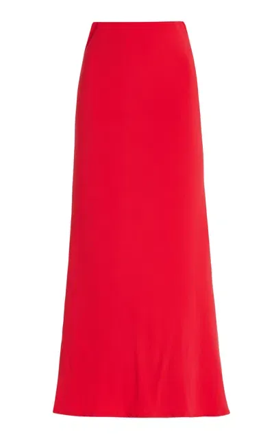 Bondeye Freya Convertible Jersey Maxi Skirt In Red