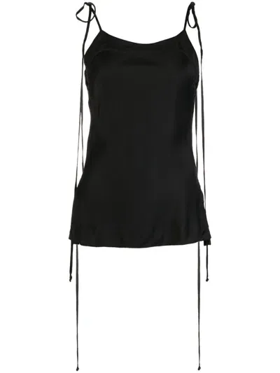 Bondi Born L'olmo Tie-strap Camisole Top In Black