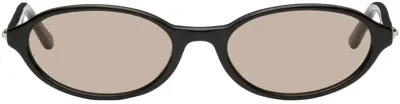 Bonnie Clyde Black Baby Sunglasses In Black & Brown