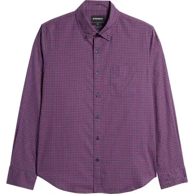 Bonobos Everyday Gingham Stretch Cotton Button-down Shirt In Medium Gingham