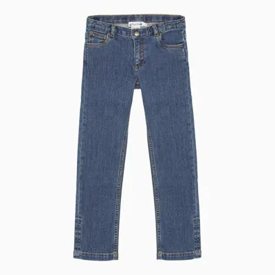 Bonpoint Kids' Blue Denim Regular Jeans