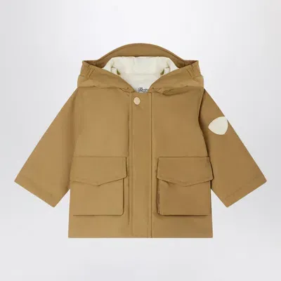 Bonpoint Faustino Caramel-coloured Coat In Beige