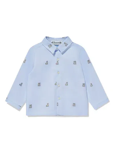 Bonpoint Babies' Malo Shirt In Blue