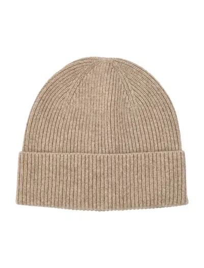 Bonpoint Kids' Ribbed Beanie In Beige