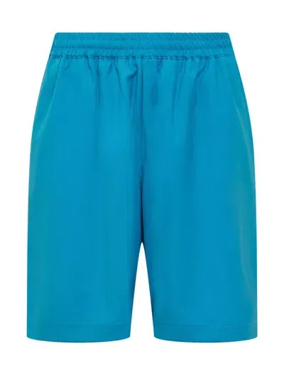 Bonsai Basket Fit Shorts In Blue