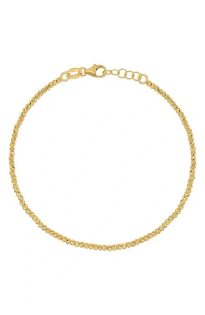 Bony Levy 14k Gold Beaded Bracelet In 14k Yellow Gold