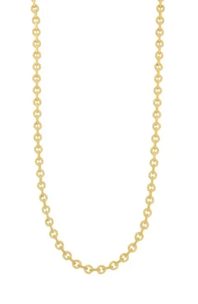 Bony Levy 14k Gold Etched Chain Necklace