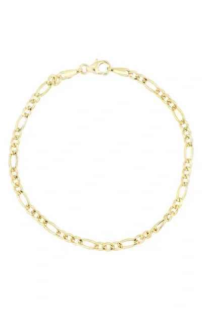 Bony Levy 14k Gold Figaro Chain Bracelet In 14k Yellow Gold