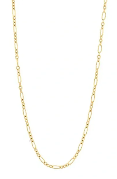 Bony Levy 14k Gold Figaro Chain Necklace In 14k Yellow Gold