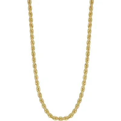 Bony Levy 14k Gold Rope Chain Necklace In 14k Yellow Gold