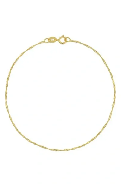 Bony Levy 14k Gold Twist Chain Bracelet In 14k Yellow Gold