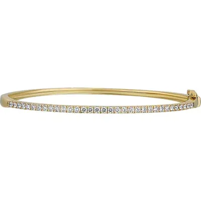 Bony Levy Audrey Diamond Bangle In 18k Yellow Gold/diamond