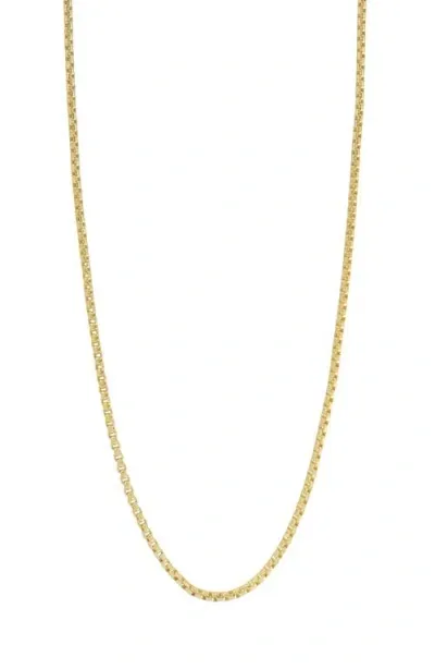 Bony Levy Box Chain Necklace In 14k Yellow Gold