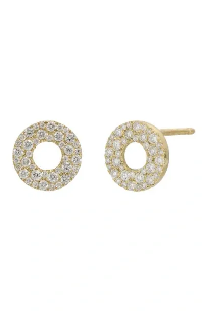 Bony Levy Diamond Stud Earrings In 18k Yellow Gold