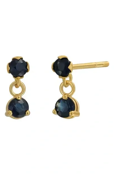 Bony Levy El Mar Gemstone Drop Earrings In 18k Yellow Gold Sapphire