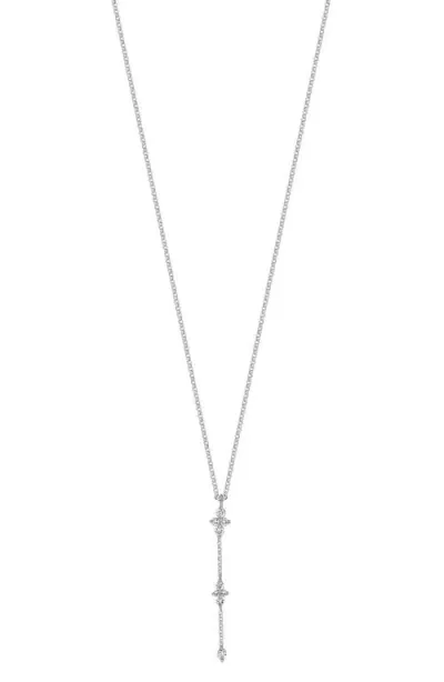 Bony Levy Getty Diamond Y-necklace In 18k White Gold