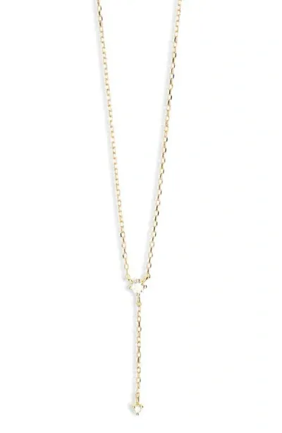 Bony Levy Icon Diamond Y-necklace In Gold