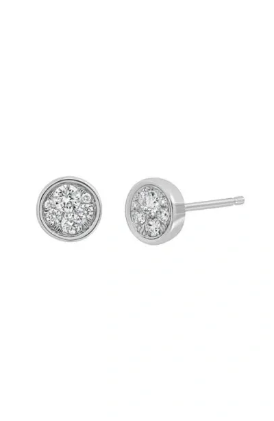 Bony Levy Mika Diamond Cluster Stud Earrings In Metallic