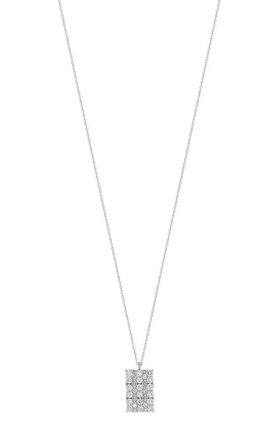 Bony Levy Mika Pavé Diamond Pendant Necklace In 18k White Gold