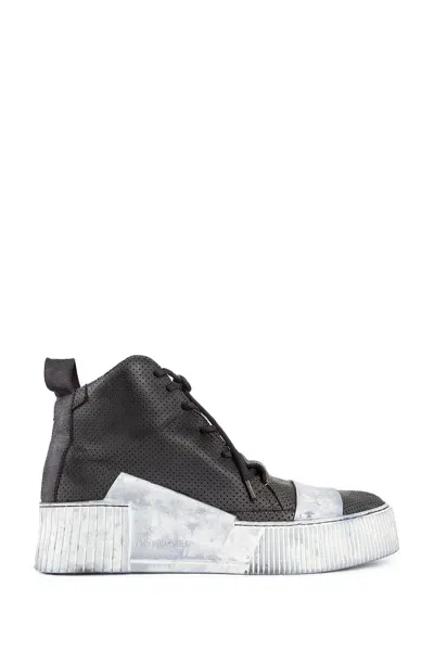 Boris Bidjan Saberi Black Bamba 1.1 Sneakers In Black&white