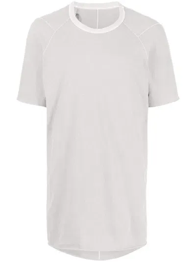 Boris Bidjan Saberi Round-neck Short-sleeve T-shirt Set In Grey