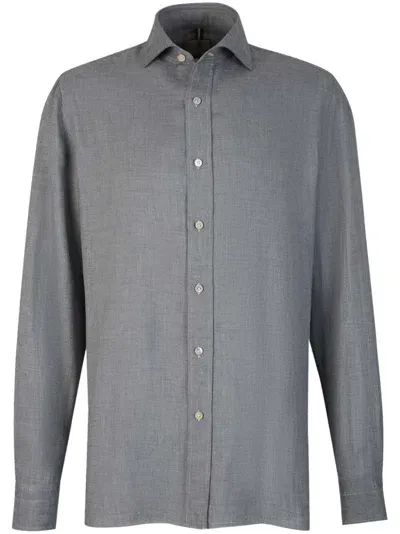 Borrelli Fabio Shirt In Gray