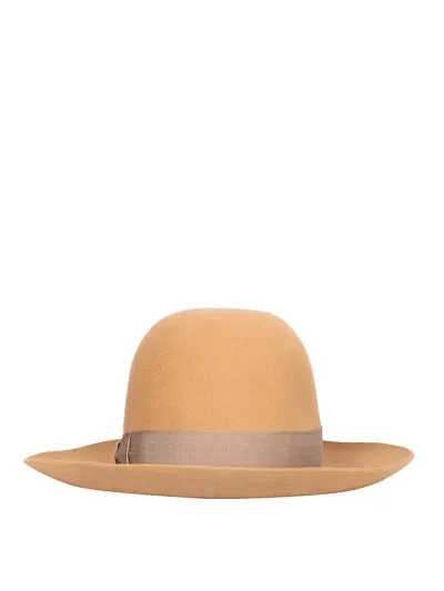 Borsalino Eleonora Hat In Brown