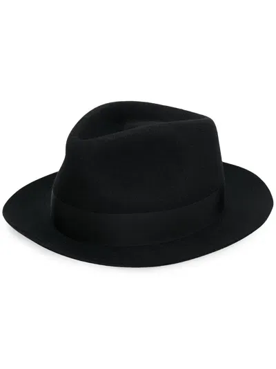 Borsalino Fedora Hat In Black