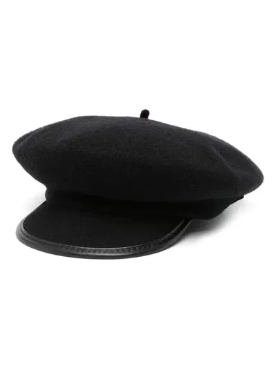 Borsalino Vanessa Beret In Schwarz