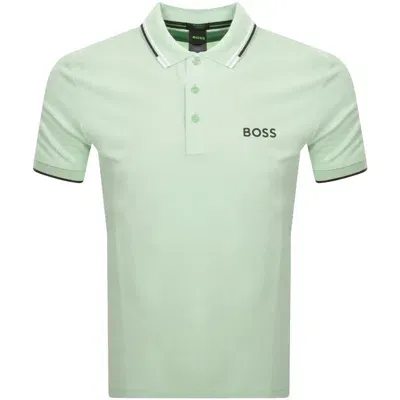 Boss Athleisure Boss Paddy Pro Polo T Shirt Green