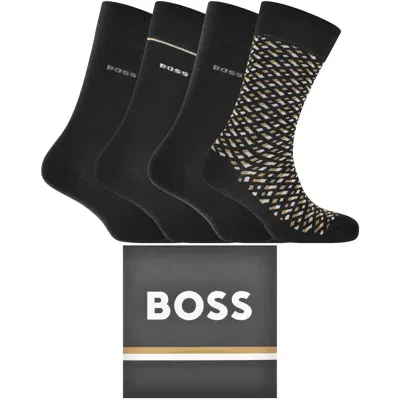 Boss Business Boss 4 Pack Socks Black