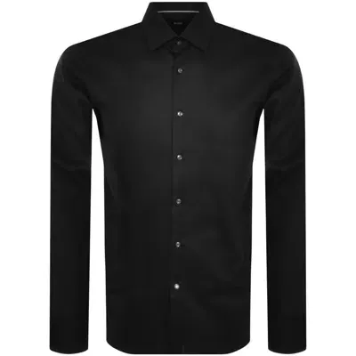 Boss Business Boss H Hank Kent Long Sleeve Shirt Black