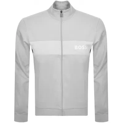 Boss Business Boss Lounge Full Zip Sweatshirt Grey