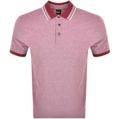 Boss Business Boss Prout 141 Polo T Shirt Red