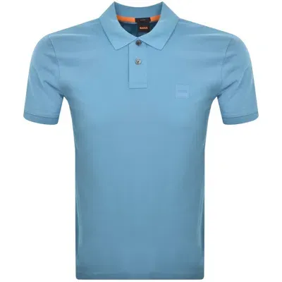 Boss Casual Boss Passenger Polo T Shirt Blue