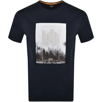 Boss Casual Boss Te Forest T Shirt Navy