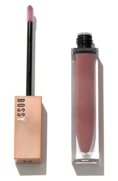 Bossy Cosmetics Power Woman Bossy Lip Gloss In Purposeful