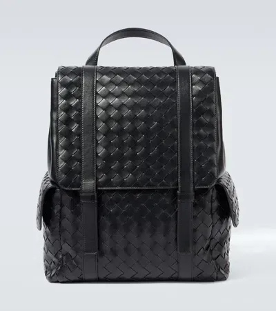 Bottega Veneta Back-to-school Backpack In Black