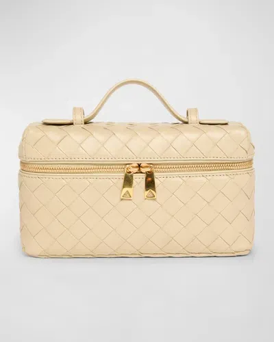 Bottega Veneta Bang Bang Vanity Case In Light Butter